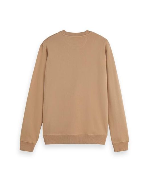 Scotch & Soda Natural Seasonal Core Crewneck Sweatshirt for men