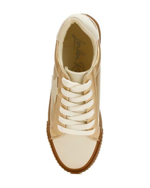 LONDON RAG Metallic Jumping Sneaker