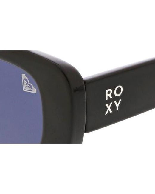 Roxy Blue 53Mm Slim Oval Sunglasses