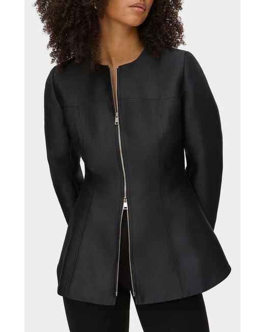 ALIGNE Black Dara Collarless Jacket