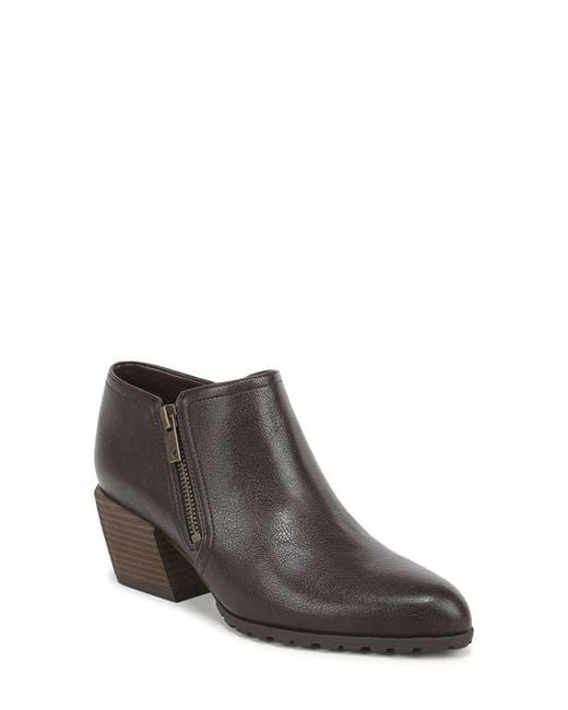 Vionic Brown Blaine Block Heel Bootie