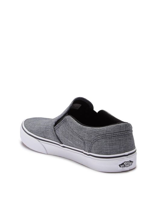 Vans Asher Slip on Sneaker for Men Lyst