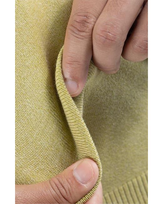 Xray Jeans Green Heather Lime Crewneck Knit Pullover for men