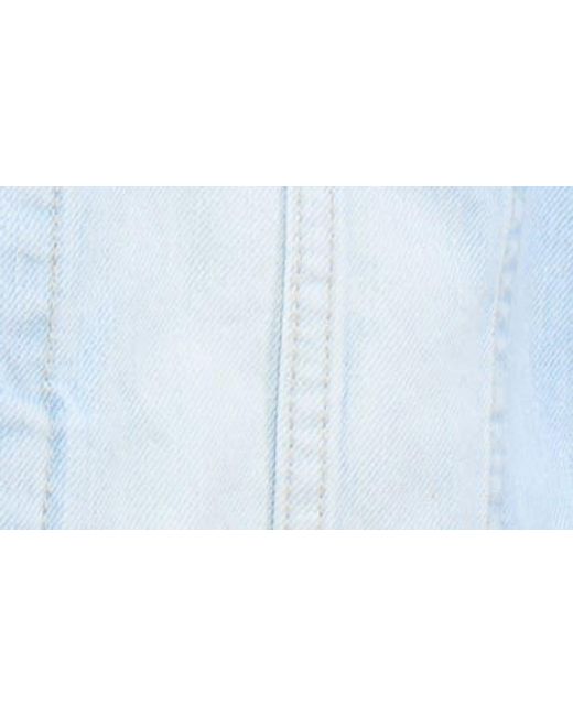 Xray Jeans Blue Slim Washed Denim Jacket for men