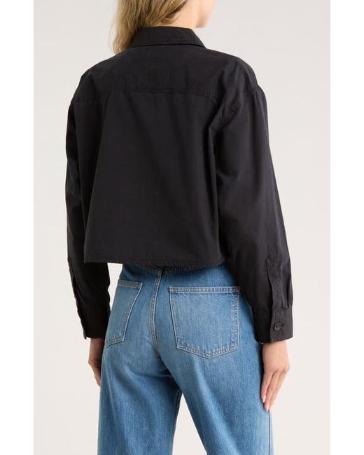 Rag & Bone Black Ramona Shirt Jacket