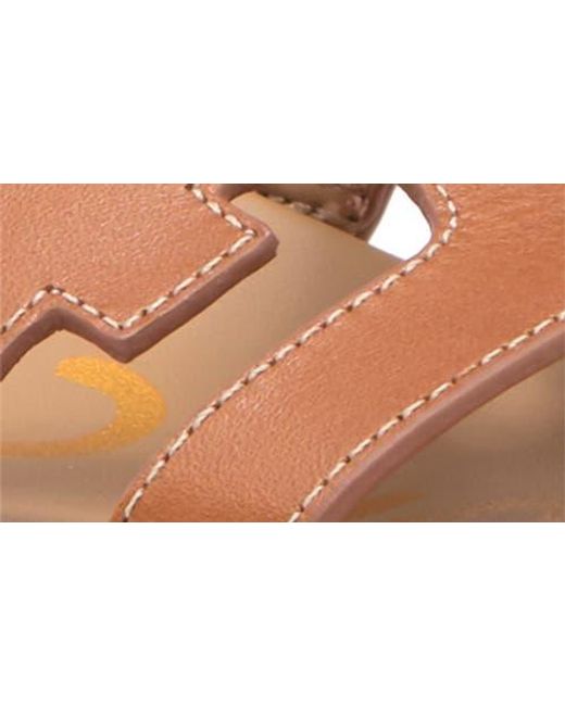 Sam Edelman Brown Valeri Platform Slide Sandal