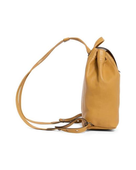 Longchamp Natural Le Pliage Leather Backpack