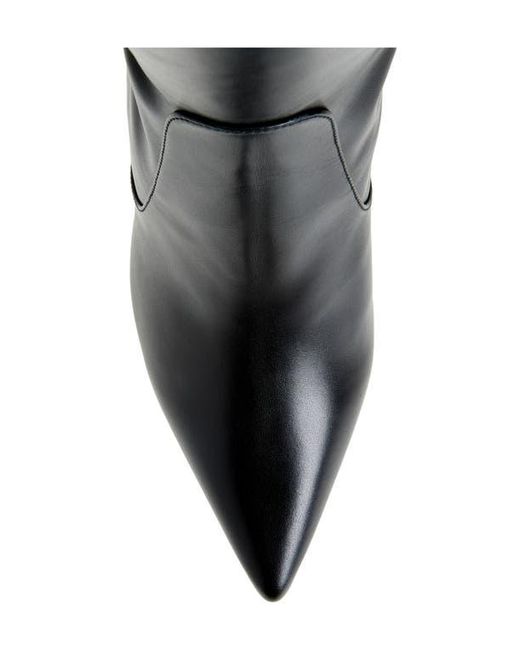 Stuart Weitzman Black Stuart Supersculpt Zip Boot 75