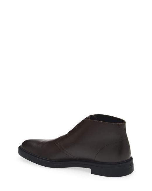 Boss Brown Calev Desert Chukka Boot for men