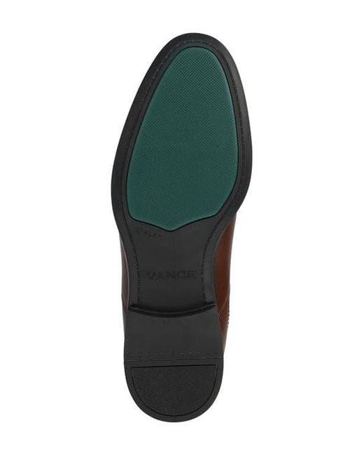 Vance Co. Brown Josiah Chelsea Boot for men