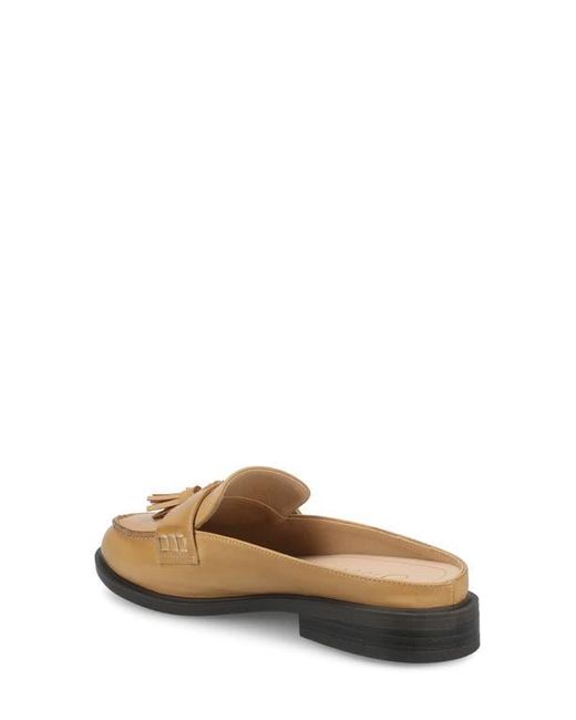 Journee Collection Metallic Azura Tassel Loafer