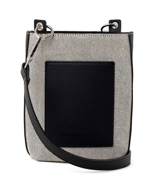 Urban Originals Black Harper Crossbody Bag