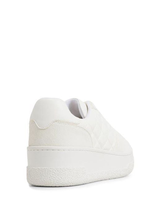 ALDO White Deevale Platform Sneaker