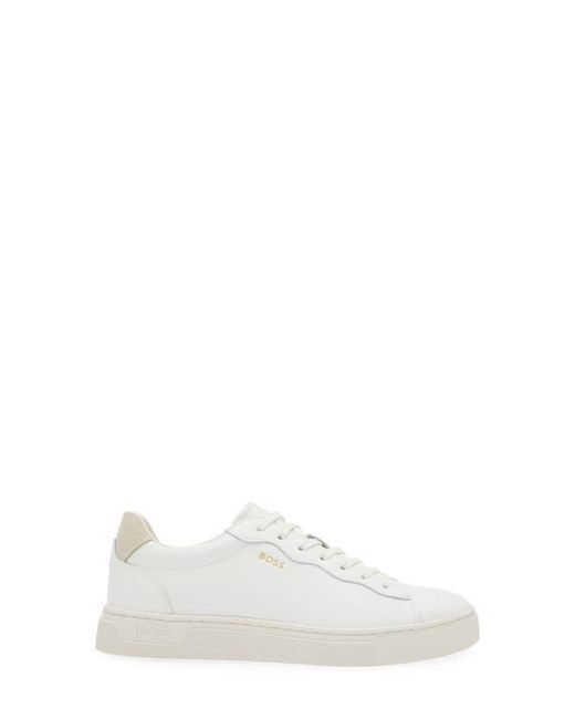 Boss White Rhys Sneaker