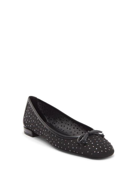 Stuart Weitzman Black Arabella Ballet Flat