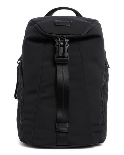 Tumi Black Dfo Tahoe Vassar Flap Backpack