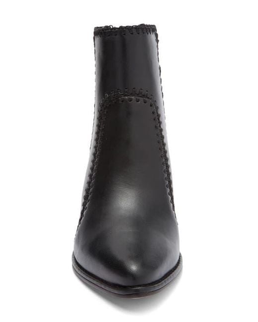 Alexandre Birman Black Benta Whipstitch Bootie