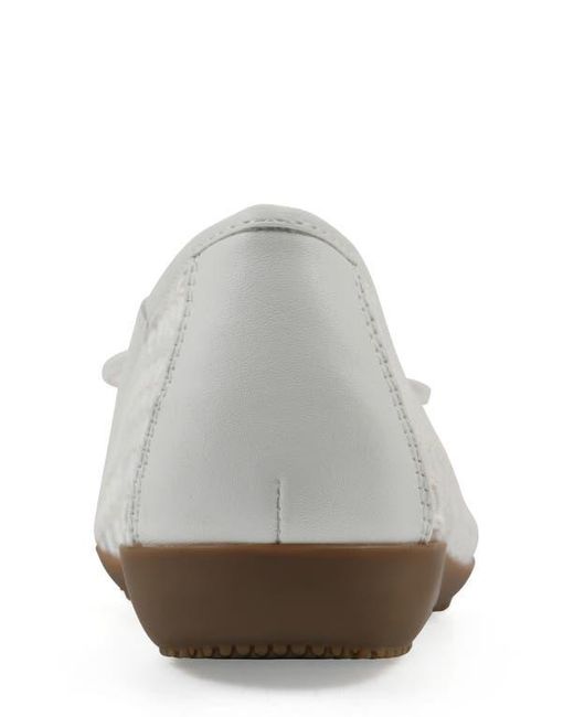 White Mountain White Chelcy Mesh Ballet Flat