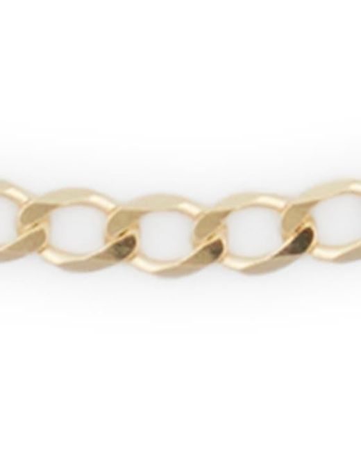 Bony Levy White Chain Link Bracelet