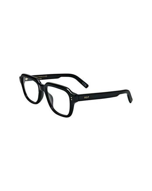 Retrosuperfuture Black 59Mm Rectangular Optical Glasses