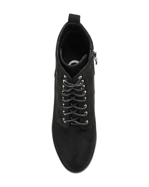 Journee Collection Black Baylor Bootie