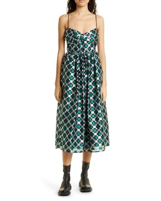 Stine Goya  Noura Skirt Ocean Check