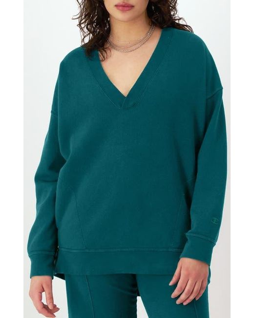 Champion v neck sweater on sale