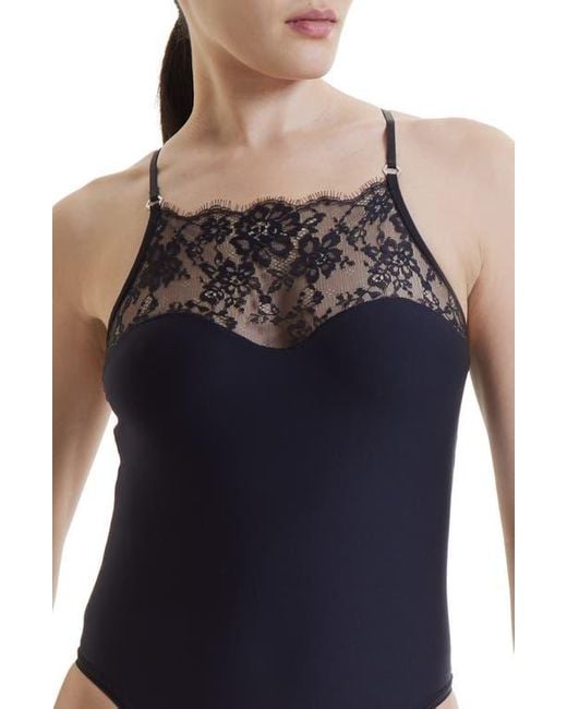 Eyelash lace teddy bodysuit sale