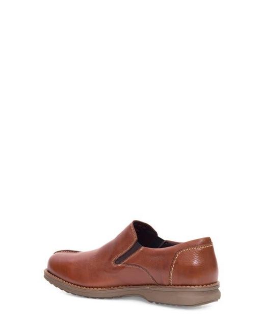 Sandro Moscoloni Brown Center Seam Slip-On Shoe for men
