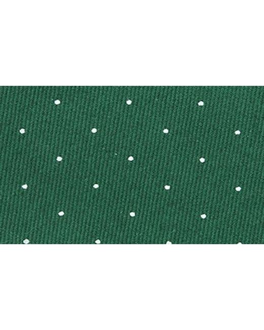 Con.struct Green Dot Print Cotton Tie for men