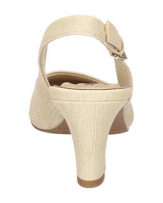 Easy Street Natural Ritsa Slingback Pump