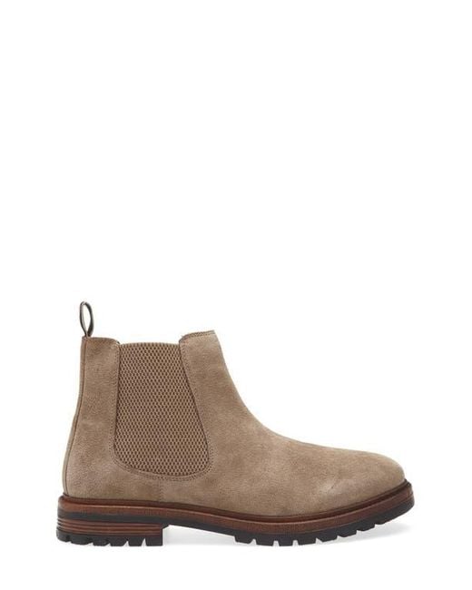 Steve Madden Brown Emden Lug Sole Chelsea Boot for men