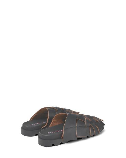 CAMPERLAB Black Brutus Slide Sandal