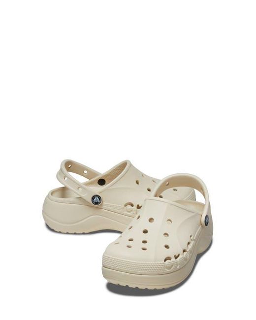 CROCSTM White Baya Platform Clog