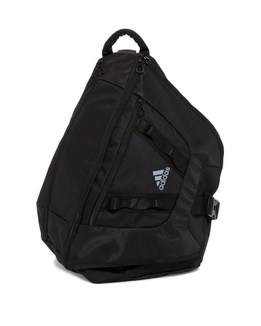 adidas Originals Capital Ii Sling Backpack in Black for Men | Lyst