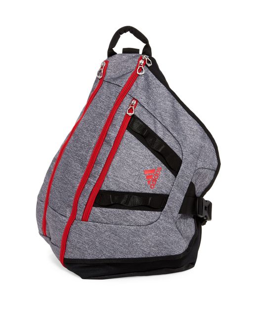 adidas Originals Capital Ii Sling Backpack in Gray | Lyst