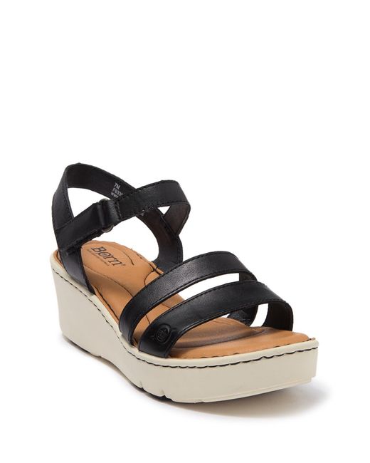 born wedges black