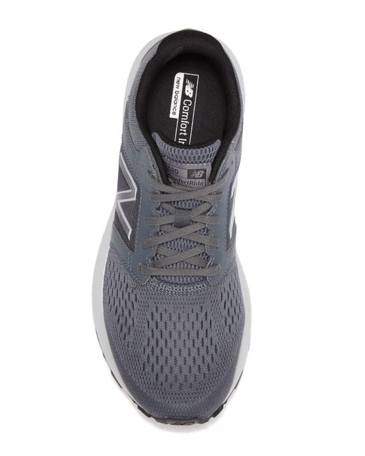 New Balance 520 Comfort Ride Running Sneaker in Gray for Men | Lyst