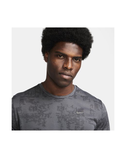 Nike Gray Dri-fit Adv Running Division T-shirt for men