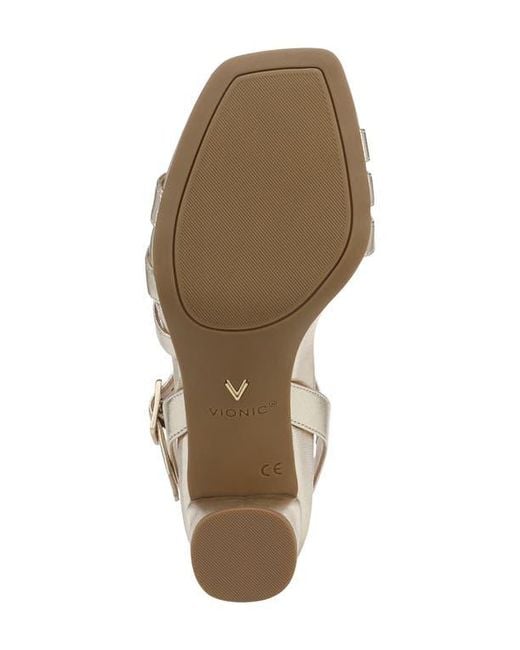 Vionic Natural Nora Ankle Strap Sandal