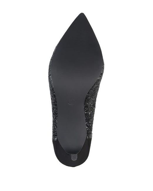 Journee Collection Black Kalani Pump