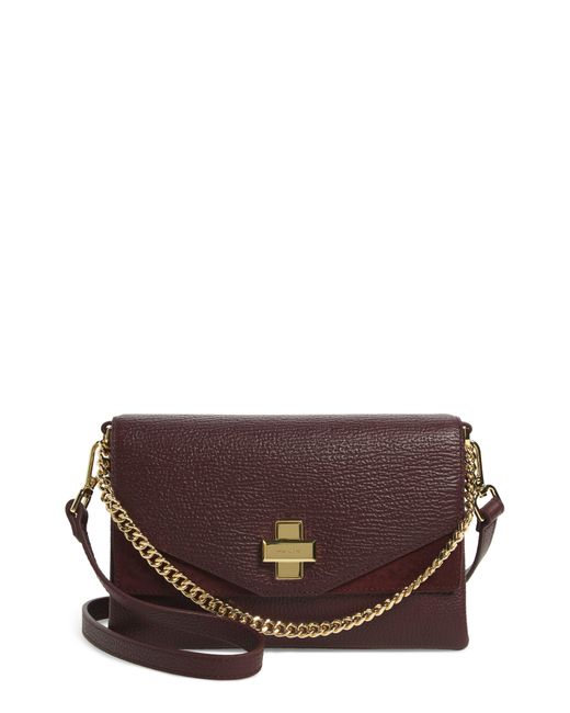 Ted Baker Bethan Leather Crossbody Bag in Brown | Lyst