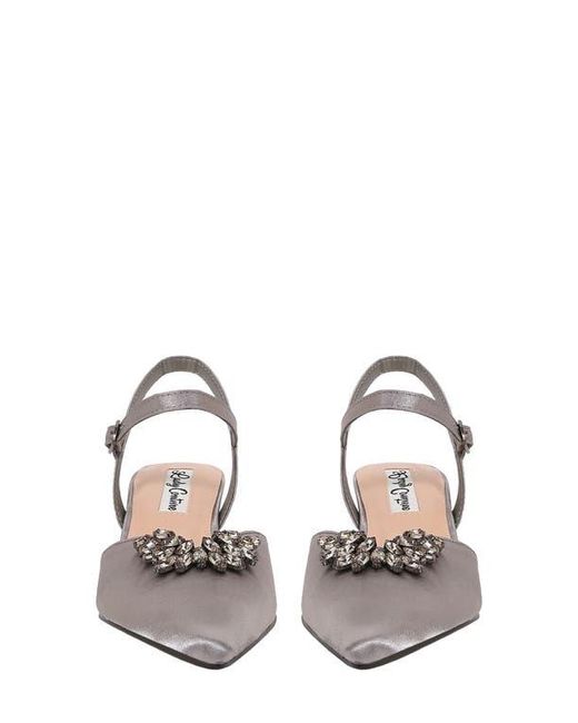 Lady Couture Gray Classy Pointed Toe Pump