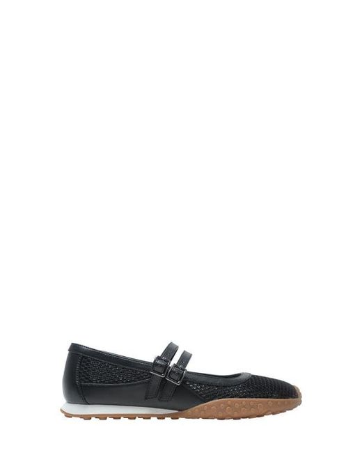 Kenneth Cole Black Violeta Mary Jane Flat