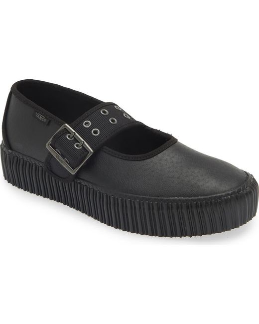 Vans Black Mary Jane Creeper