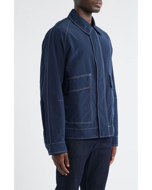 Boss Blue Corty Zip-Up Jacket for men
