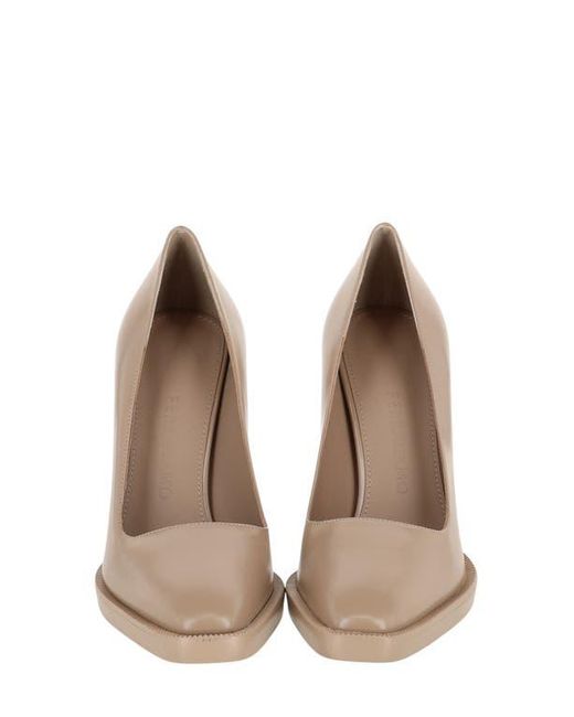 Ferragamo Natural Platform Pump