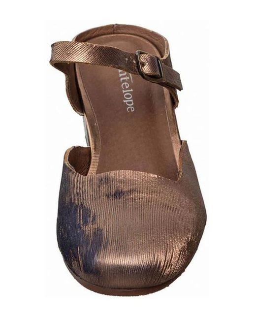 Antelope Brown Giselle Pump