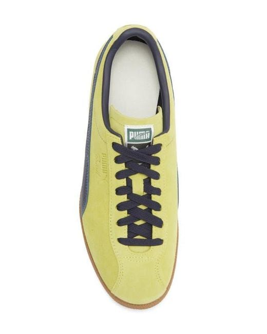 PUMA Yellow Brasil Sneaker for men