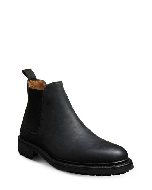 Allen Edmonds Black Wren Leather Lug Chelsea Boot for men